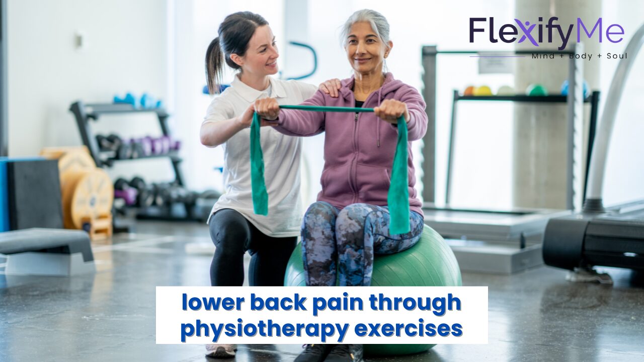 lower back pain through physiotherapy